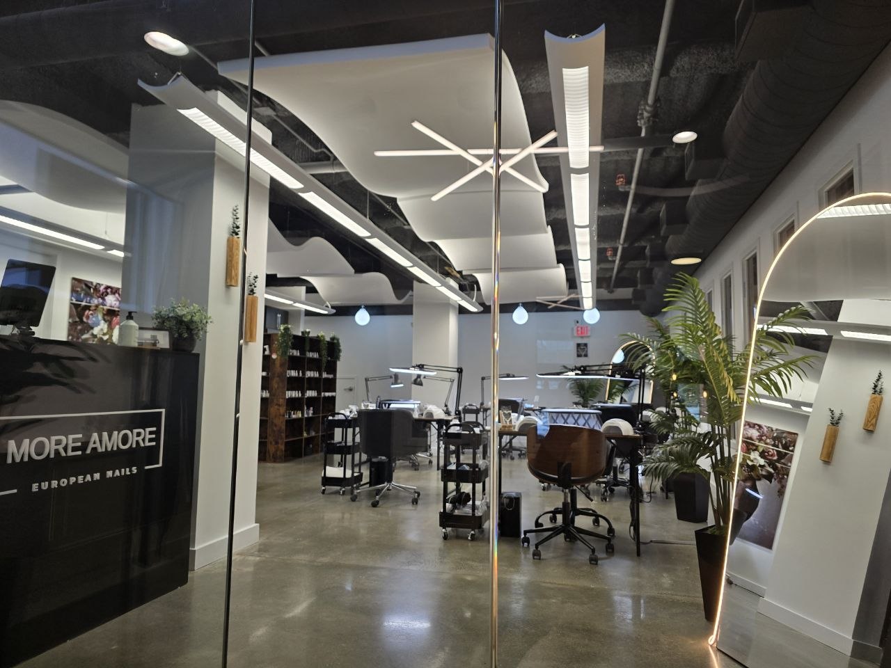 Inside the More Amore studio